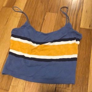 Pacsun cropped tank top